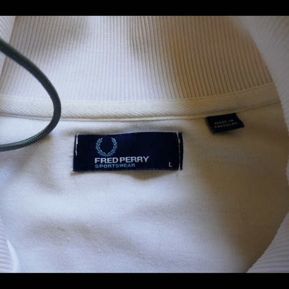 Limited Edition Fred Perry Argyle Track Suit Zip - Picture 3 of 4